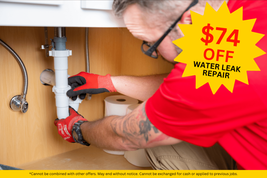 $74 Off Water Leak Repair