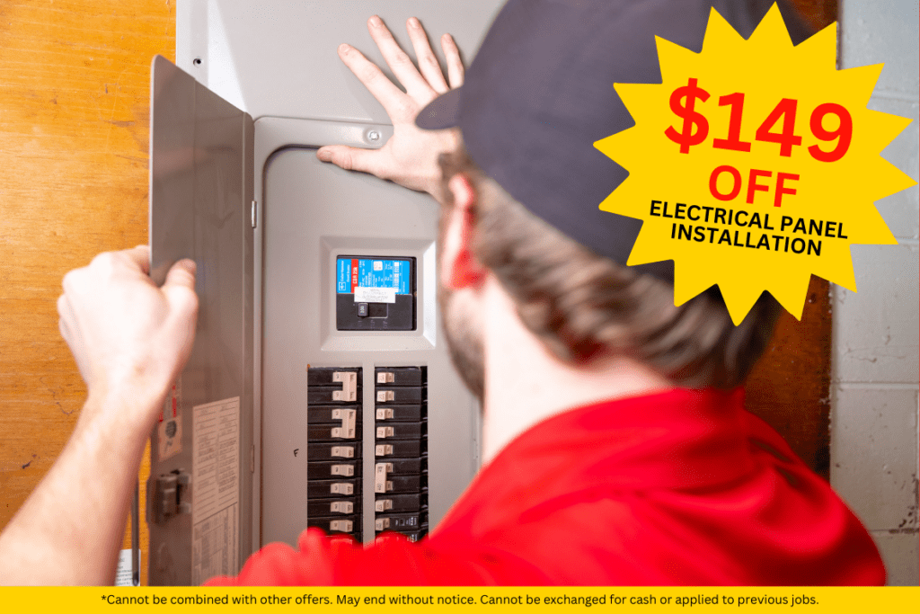 $149 Off Electrical Panel Installation