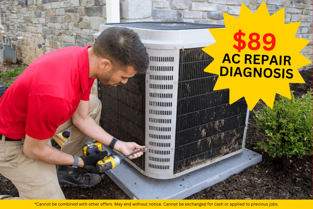 $89 AC Repair Diagnosis